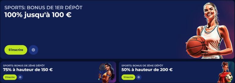 Ivybet Casino bonus bienvenue sport